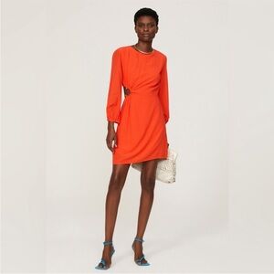 ⭕️ PRICE FIRM Ba&sh Bonica Orange Cutout Dress Size Large